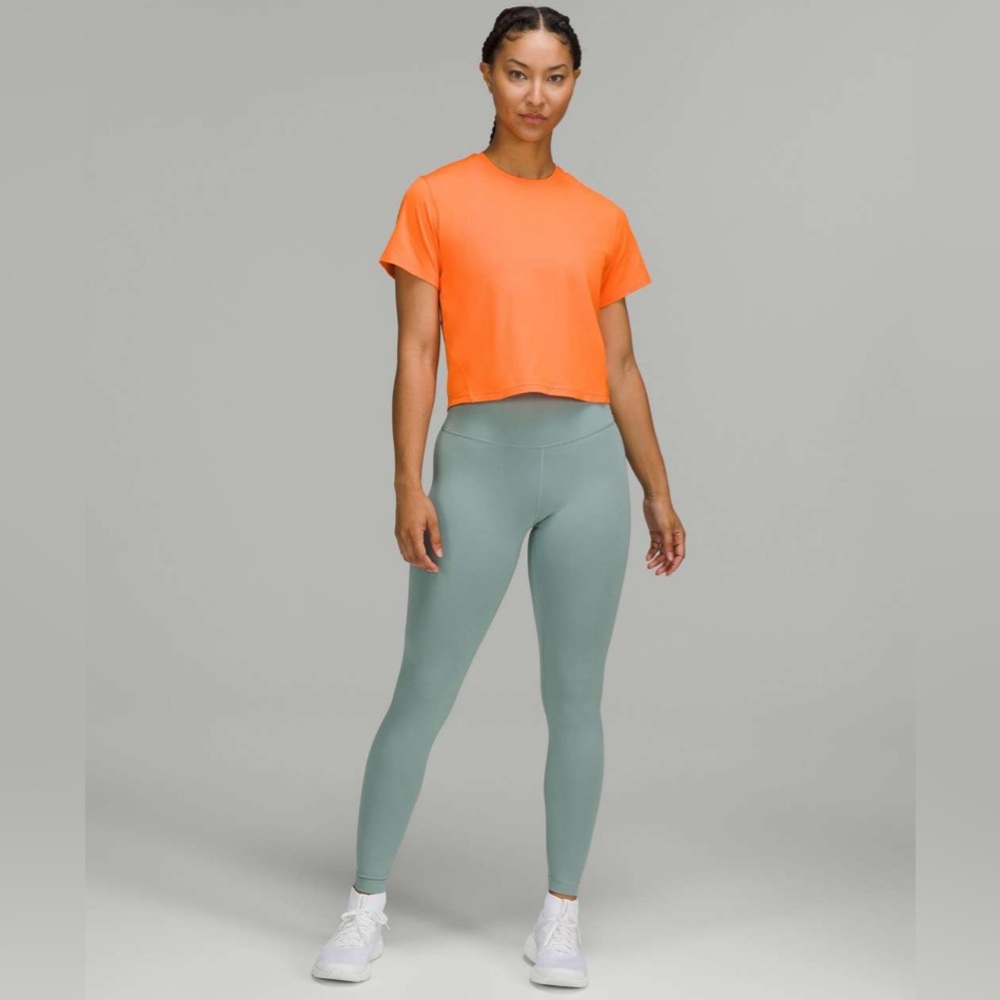Lululemon Ventilated Open-Back Training T-Shirt